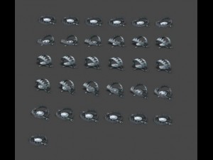 animated trap 2d and 3d 3D Model