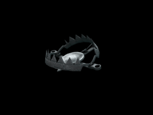 animated trap 2d and 3d 3D Model
