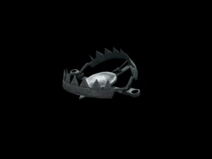 animated trap 2d and 3d 3D Model