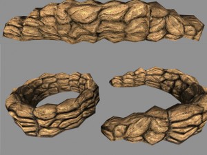 sandbags covers Modello 3D