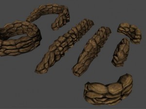sandbags covers Modello 3D