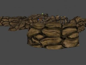 sandbags covers 3D Model