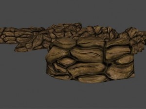 sandbags covers Modello 3D
