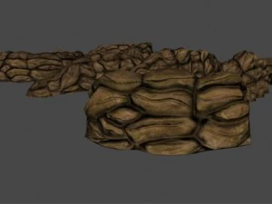 sandbags covers 3D Model