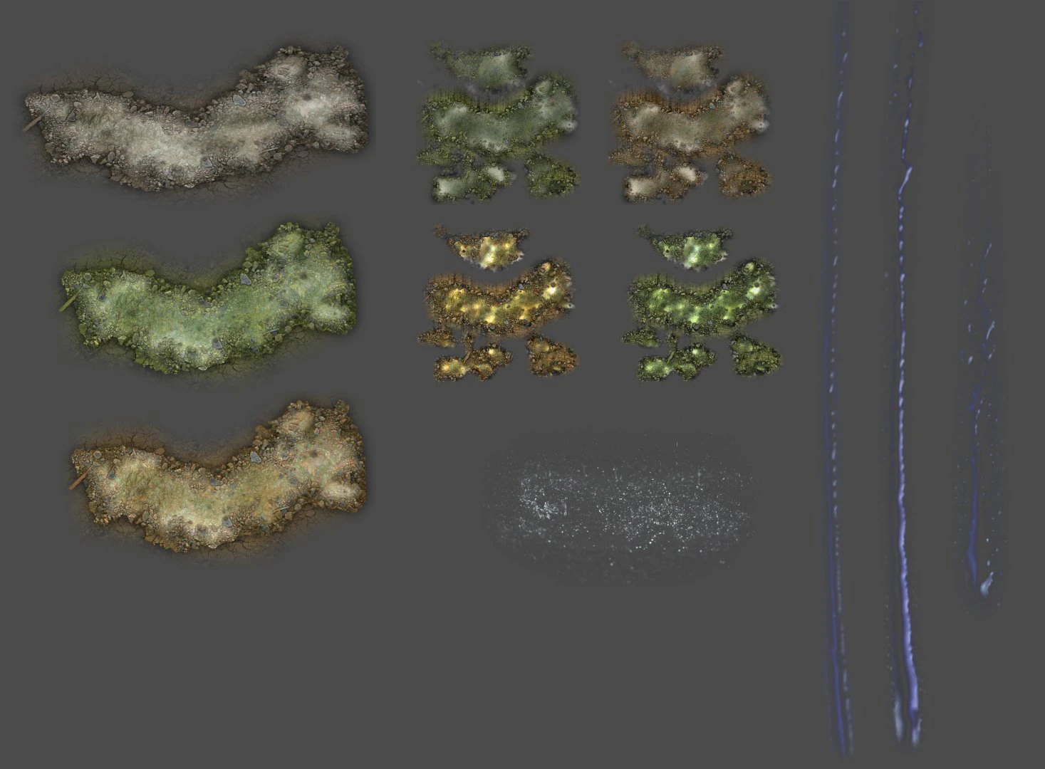 efectos de agua animados Modelo 3D .c4d .max .obj .3ds .fbx .stl .blend 