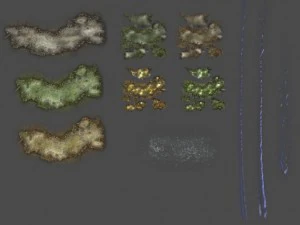 effetti d'acqua animati Modello 3D