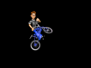 bmx animations Model 3D