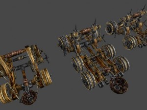 medieval catapult 3D Model