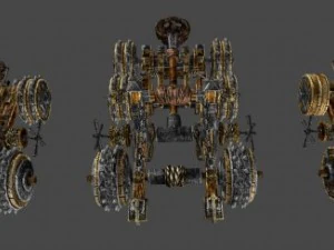 medieval catapult 3D Model