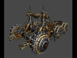 medieval catapult 3D Model