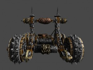 medieval catapult 3D Model