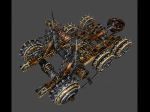 medieval catapult 3D Model