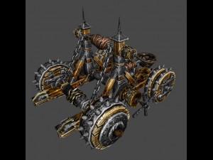 medieval catapult 3D Model