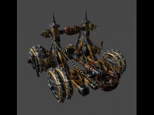 medieval catapult 3D Model
