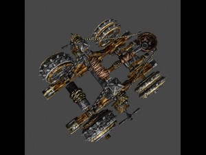 medieval catapult 3D Model