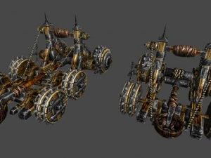 medieval catapult 3D Model