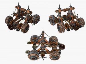 medieval catapult 3D Model