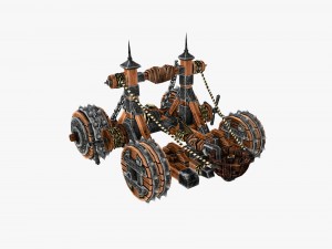 medieval catapult 3D Model