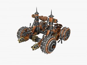 medieval catapult 3D Model