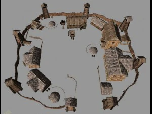 pakiet wiejski Model 3D