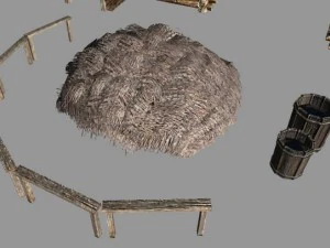 village pack 3D Model