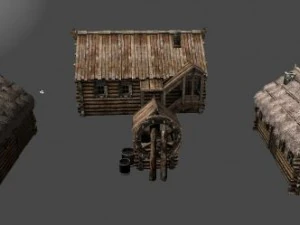village pack 3D Model