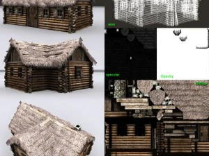 village pack 3D Model