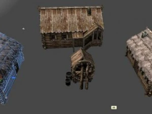 village pack 3D Model