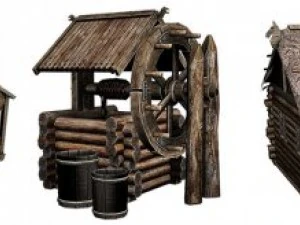 village pack 3D Model