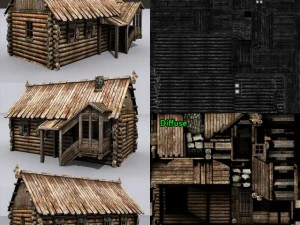 village pack 3D Model