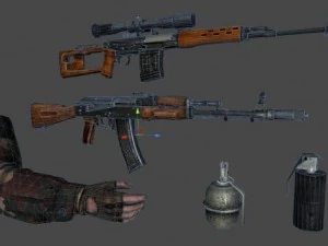 fps pack 3D Model