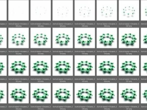 animasyonlu auralar 2 3D Model