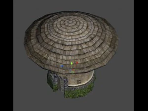 round tower 3D Model