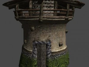 round tower 3D Model