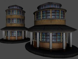 round building 3D Model