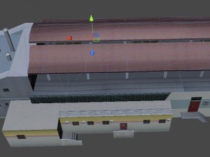 rail station Model 3D