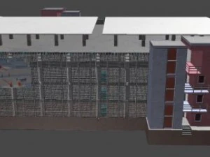 parking garage building 3D Model