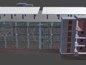 parking garage building 3D Model