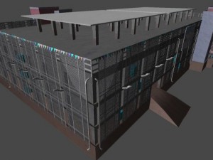 parking garage building 3D Модель