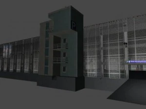 parking garage building 3D Model