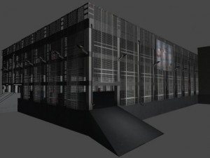 parking garage building 3D Модель