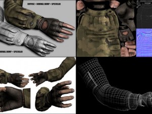 fps hand 3D Model
