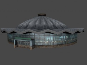 circus building 3D-Modell