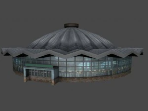 circus building 3D Model