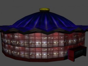 circus building 3D-Modell