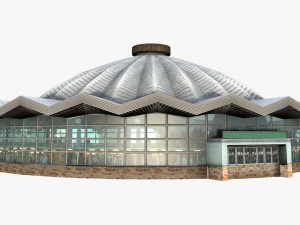 circus building 3D Model