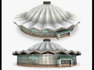 circus building 3D-Modell