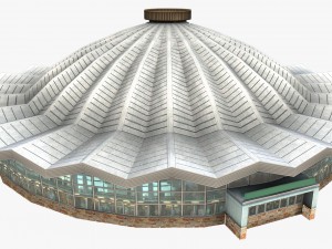 circus building 3D-Modell