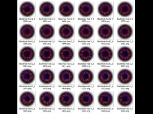 vortex or black hole animation 3D Model