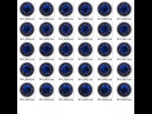 vortex or black hole animation 3D Model